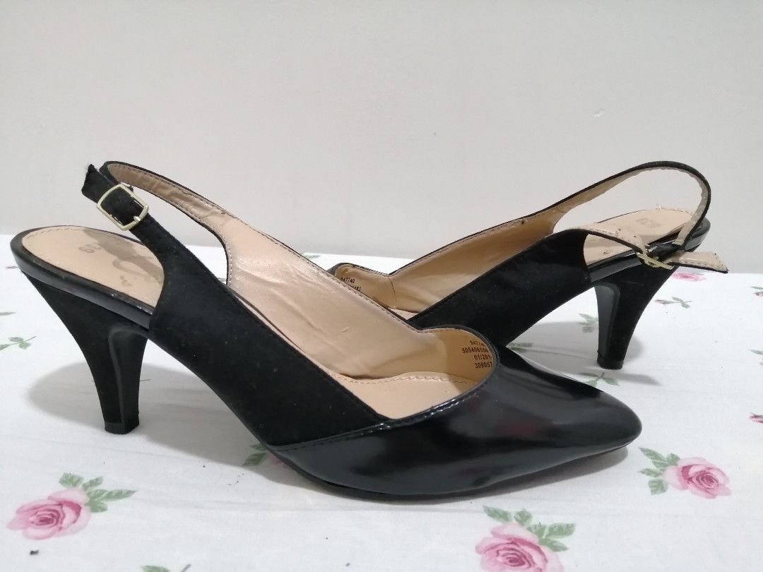 George Heels Black Women s Fashion Footwear Heels on Carousell
