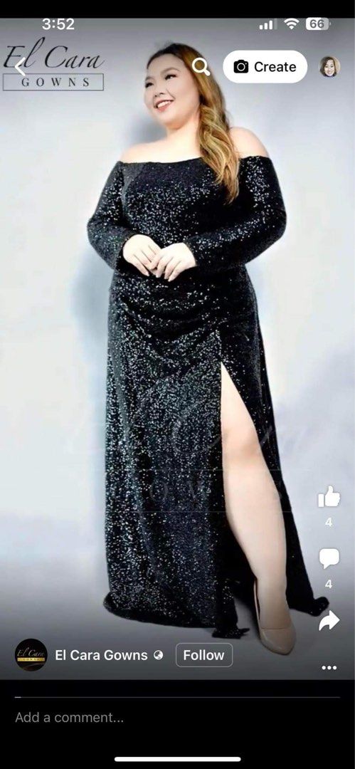 Plus size deals gala