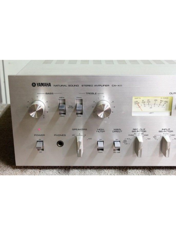 Yamaha Japan 100V CA-X11 With db Watt Meter Vintage Amplifier, Kenwood  Centurino Series Japan Made Last Pre Amp Power Amplifier Fixed Price