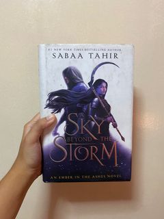 Hardcover A Sky Beyond the Storm by Sabaa Tahir | An Ember in the Ashes Book 4 Novel Series Young Adult Fantasy