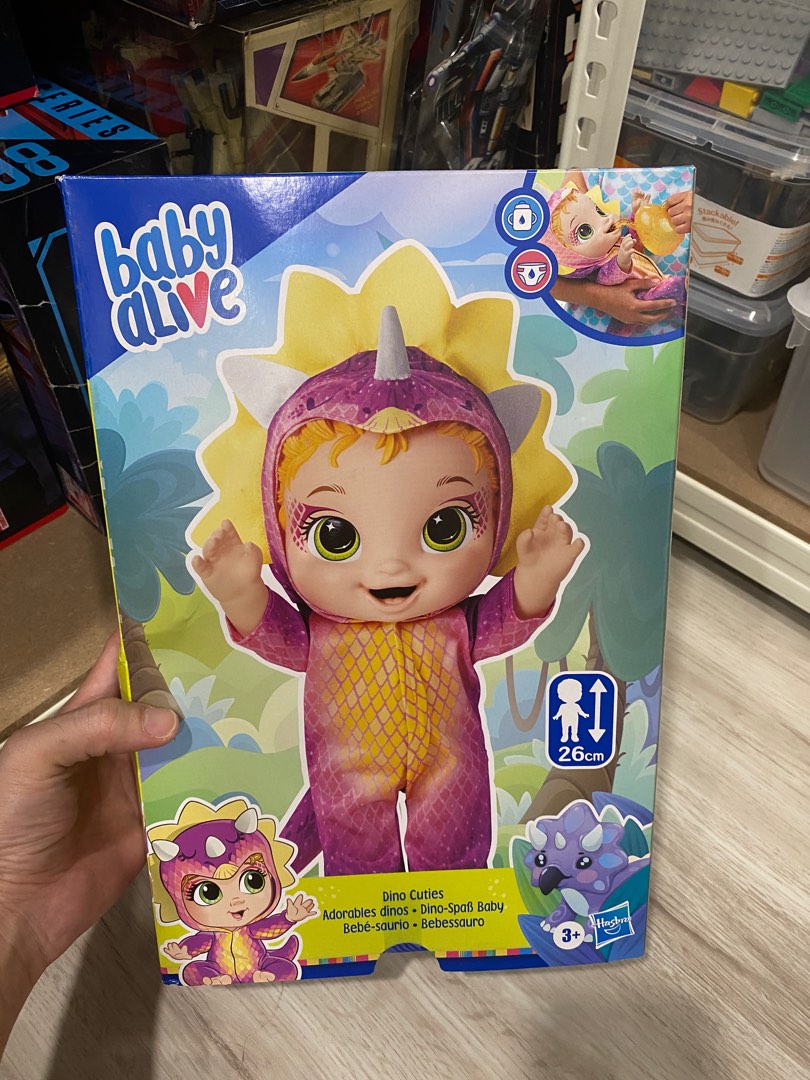 Hasbro Baby Alive Dino Cutie Doll MISB NEW, Hobbies & Toys, Toys & Games on Carousell