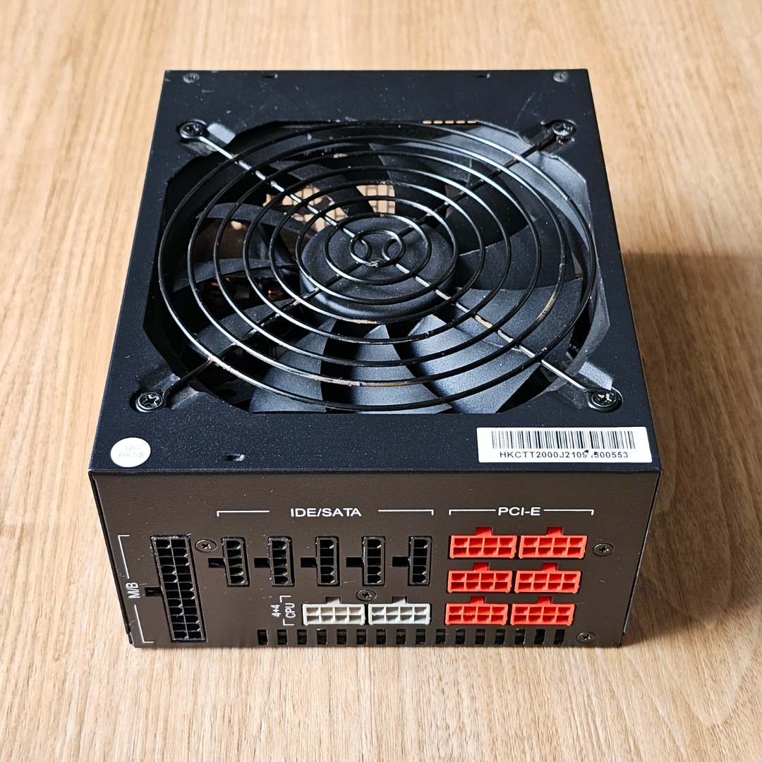 HKC Titan 2000W 90 Plus Gold Silent Full Modular Power Supply (PSU ...