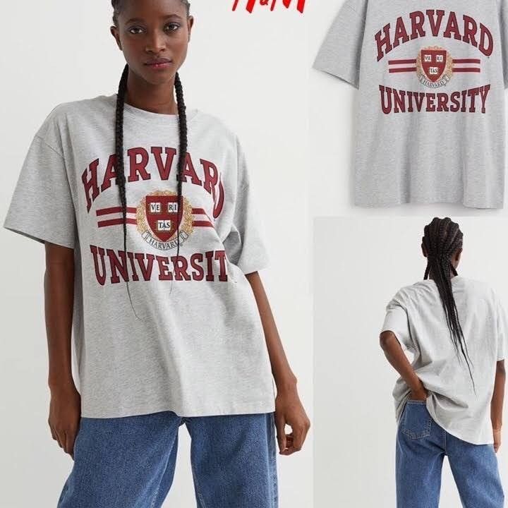 H&m harvard on sale t shirt