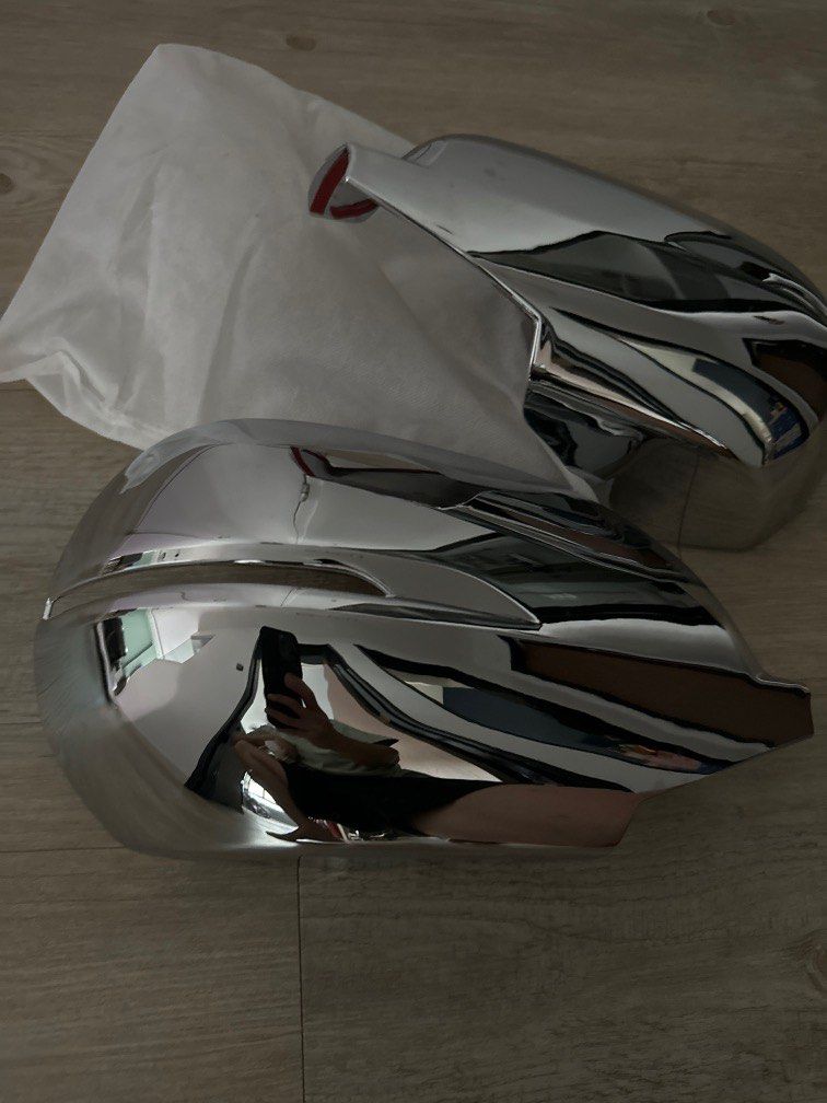 Honda Vezel Hrv side chrome mirror cover, Car Accessories, Accessories
