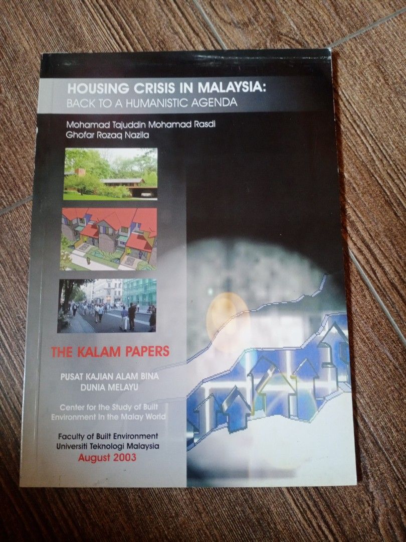 Housing Crisis In Malaysia (UTM Kalam Papers), Hobbies & Toys, Books ...