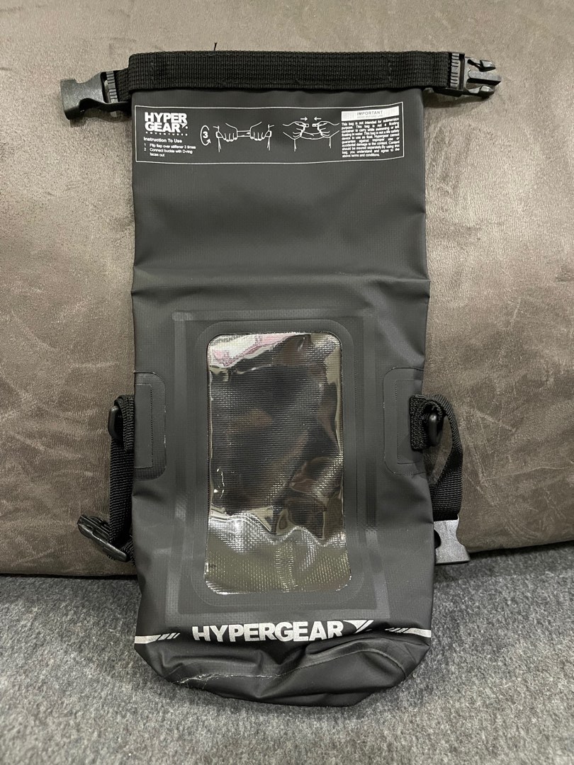 Hypergear waterproof phone pouch, Men's Fashion, Bags, Belt bags