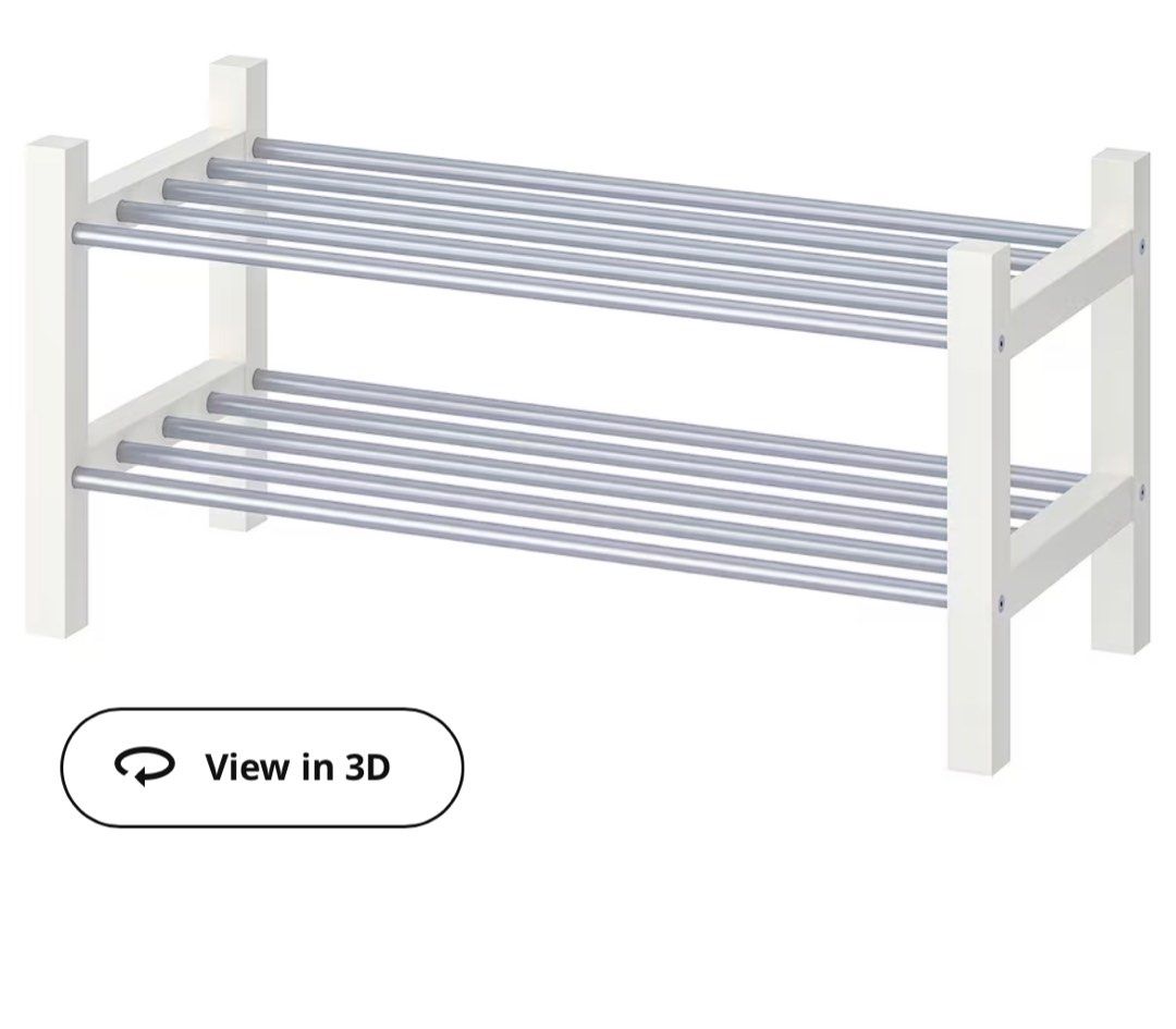 White shoe rack ikea store