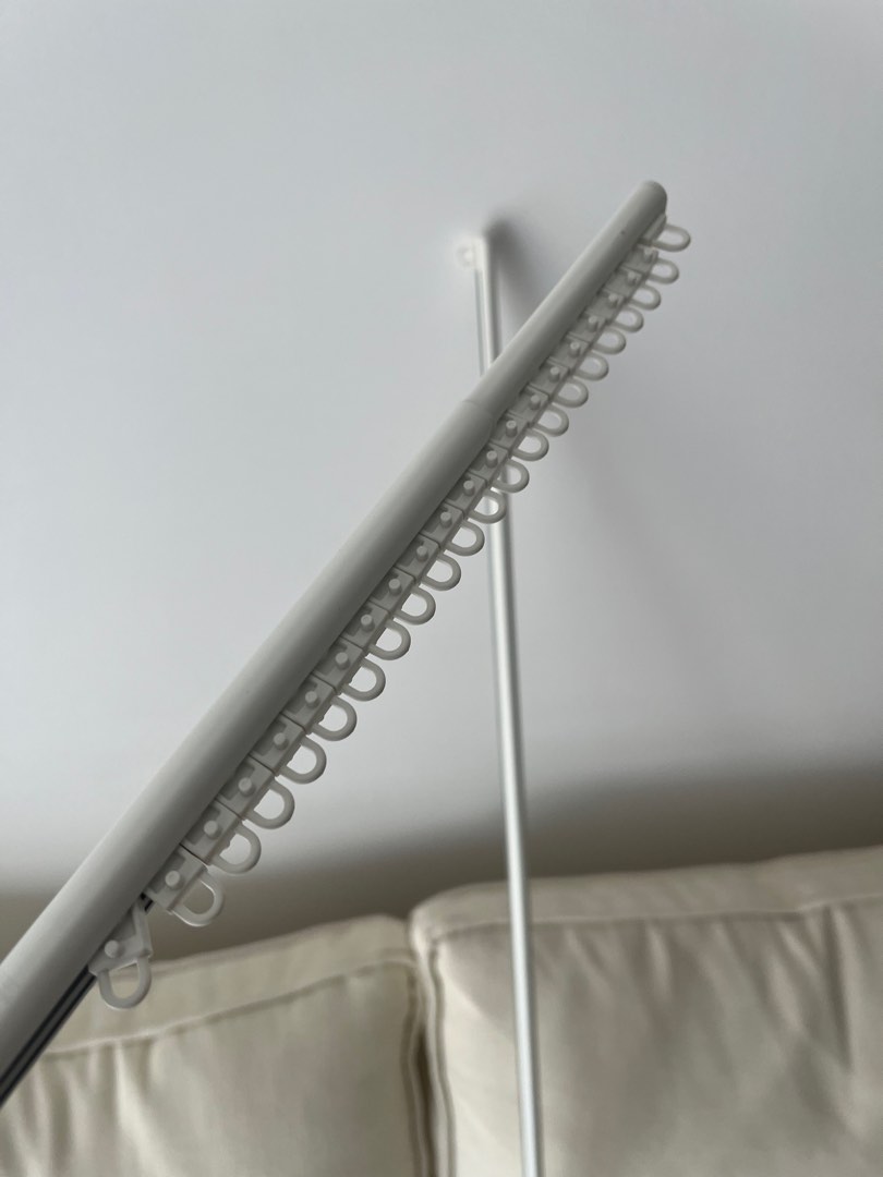 2 units IKEA Framfusig Rail with gliders for curtain, Furniture & Home Living, Home Decor