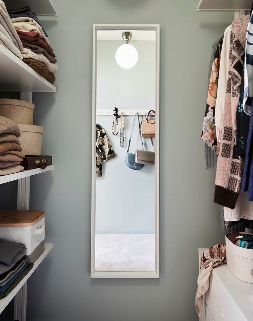 IKEA full length mirror, Furniture & Home Living, Home Decor, Mirrors