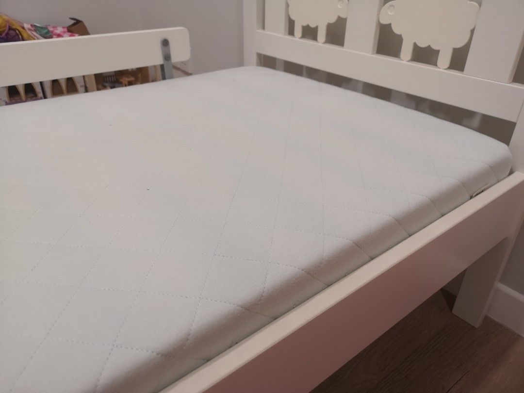 Ikea kid bedframe + mattress, Furniture & Home Living, Furniture, Bed