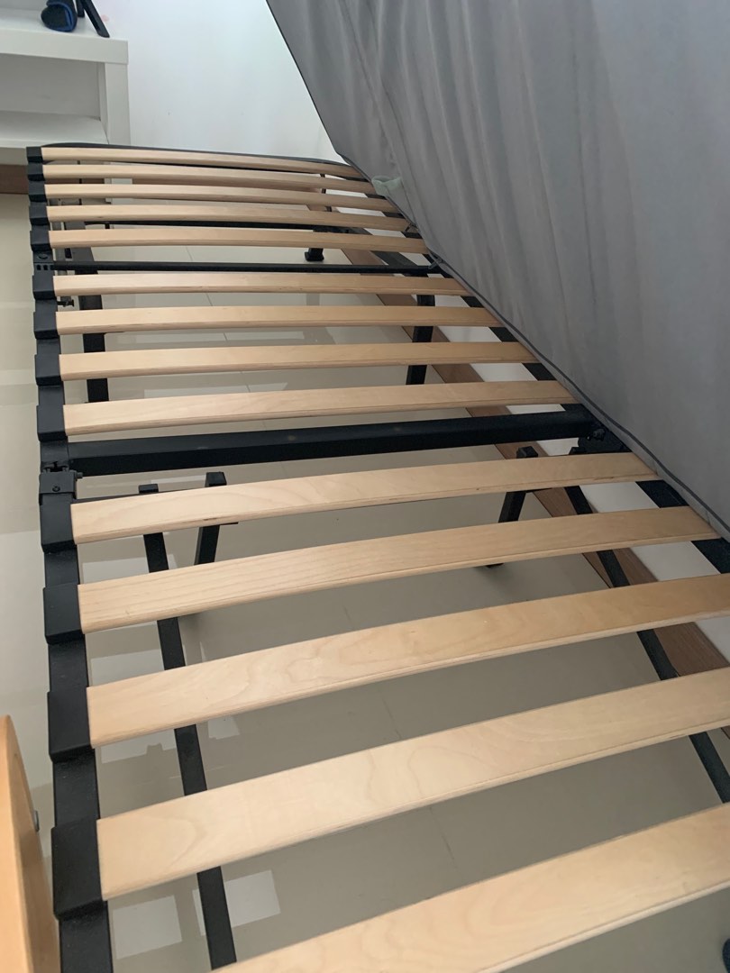 IKEA lycksele chair bed frame and IKEA lycksele mattress, Furniture