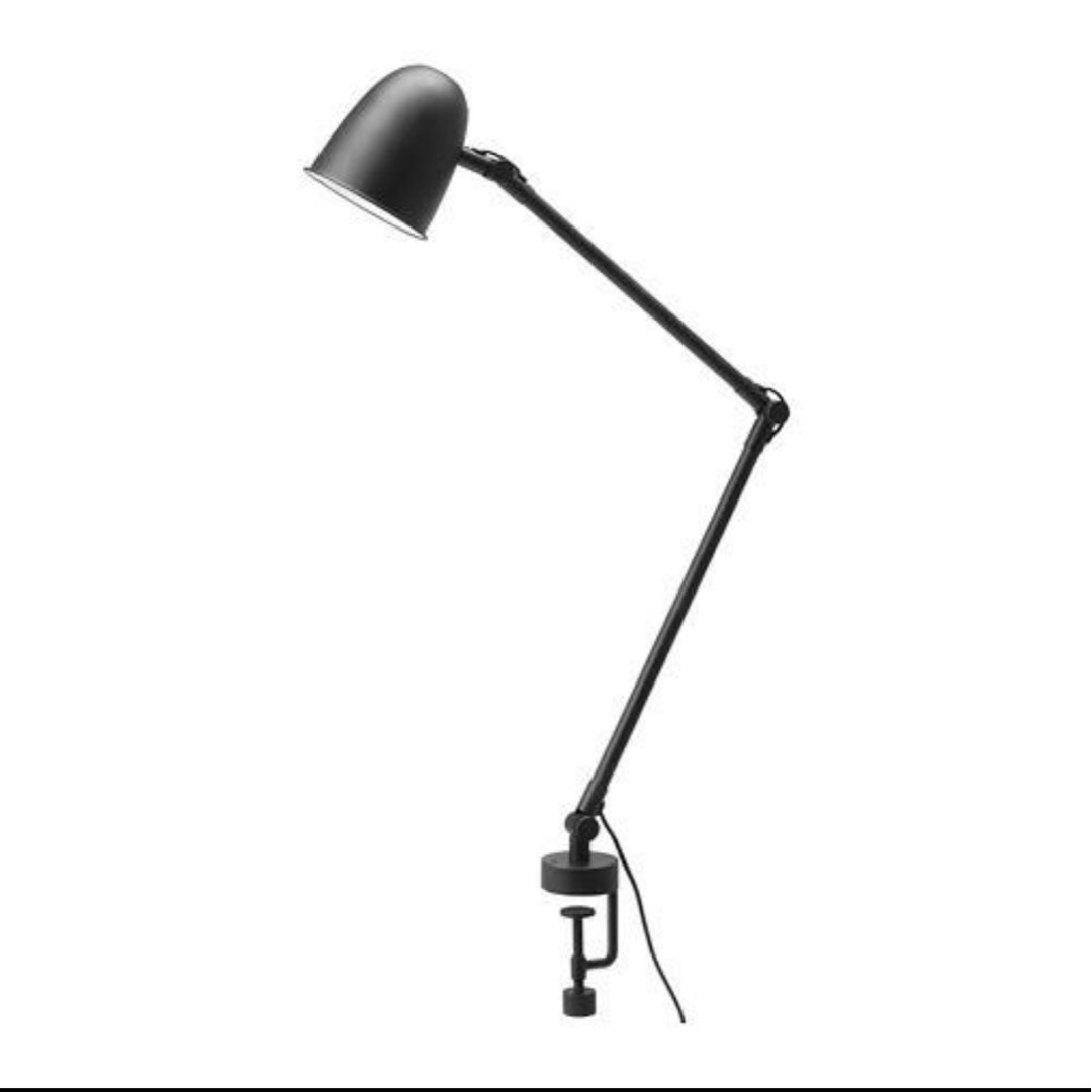 IKEA SKURUP 工作燈/壁燈 desk lamp light, 傢俬＆家居, 燈飾及風扇, 燈飾 Carousell