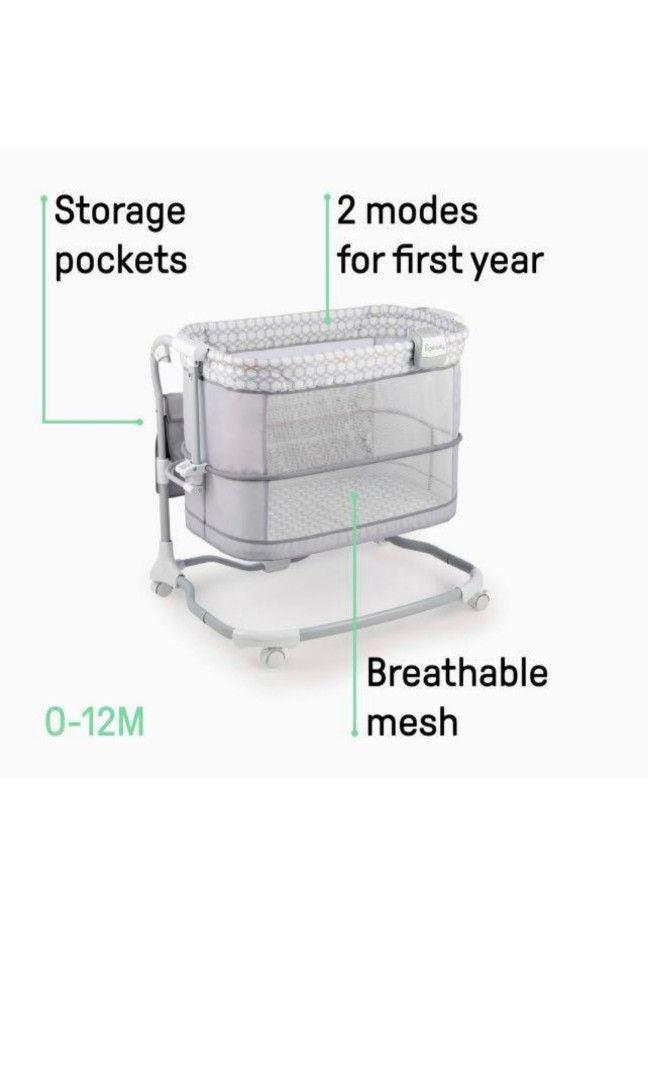 INGENUITY Baby Cot Adjustable heights, Babies & Kids, Baby Nursery