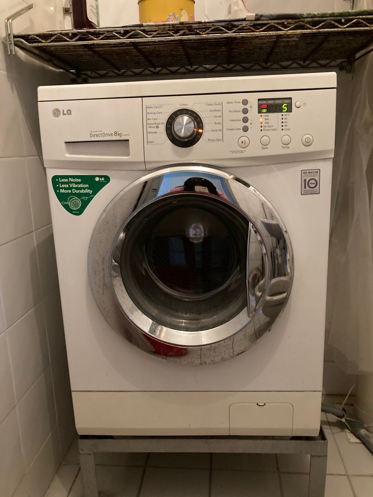 Lg Inverter Direct Drive 8 Kg Abpumpen Inverter direct drive 8kg LG Washing Machine, TV & Home Appliances