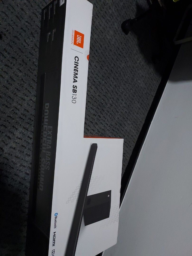 JBL Cinema SB130 Soundbar, Audio, Soundbars, Speakers & Amplifiers on