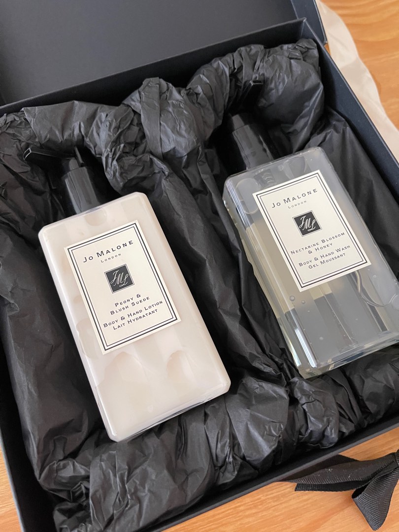 Jo Malone lotion and hand wash w/ box, 美容＆化妝品, 沐浴＆身體護理, 沐浴及身體護理 身體護理