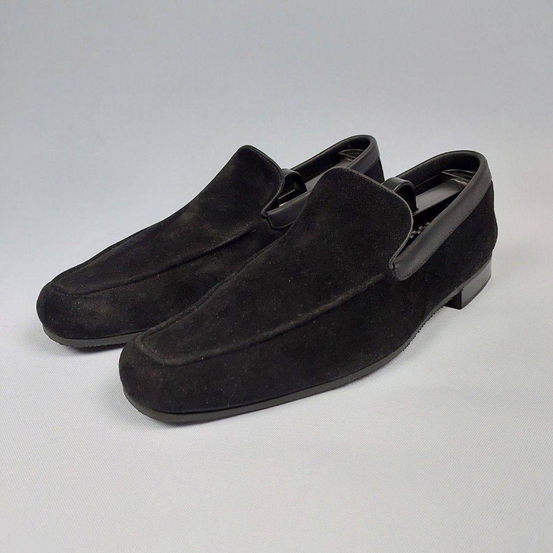 John Lobb Tyne Bruine Suede Mocassin Loafers Men s Fashion Footwear Casual Shoes on Carousell