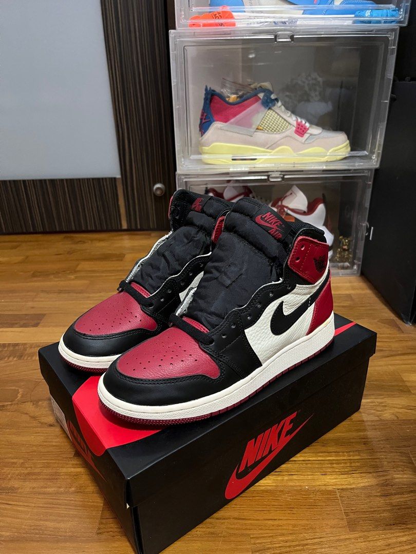 Jordan 1 Bred toe GS