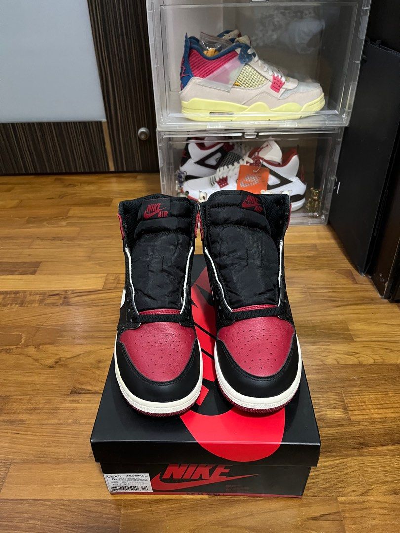 Jordan 1 Bred toe GS
