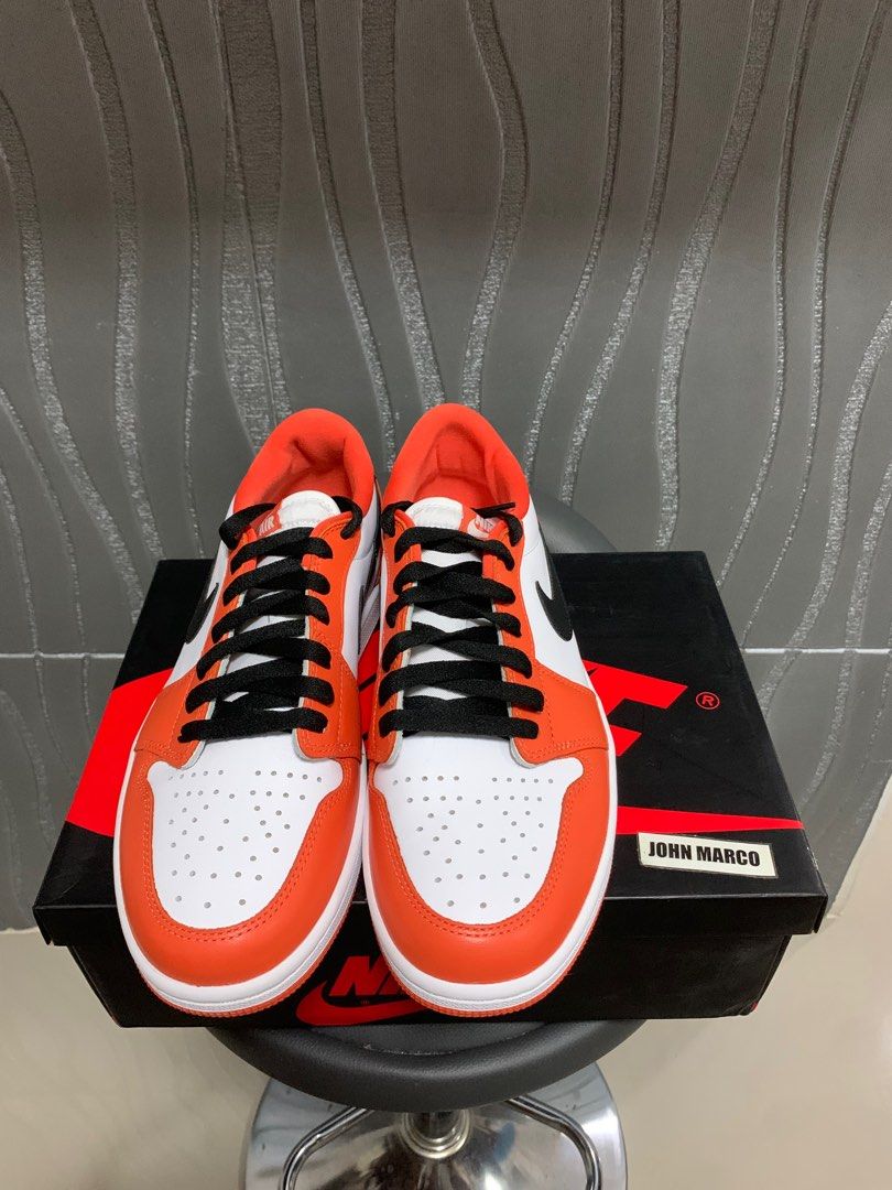 aj1 low starfish stockx