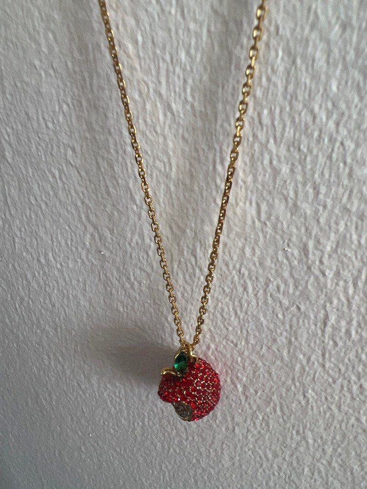 Kate spade apple shop necklace