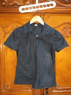 kemeja stripe
