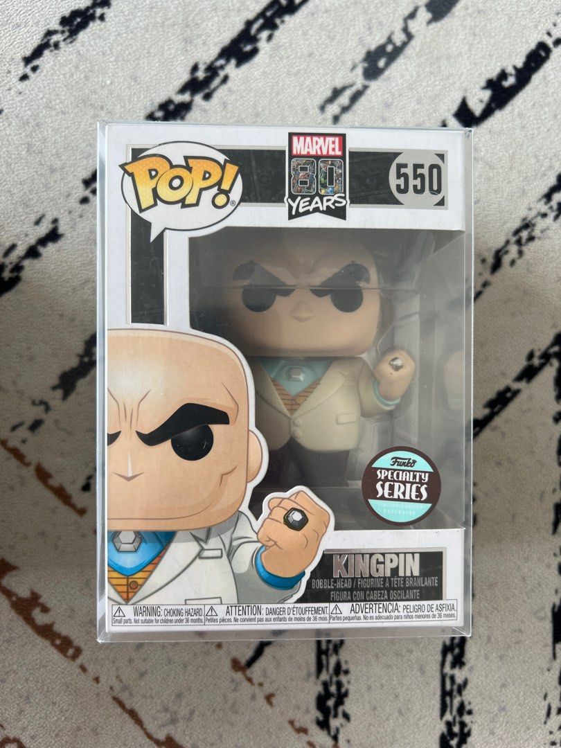 KINGPIN MARVEL FUNKO POP VAULTED, Hobbies & Toys, Toys & Games on Carousell
