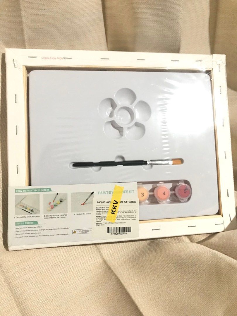 KKV Paint by Number Kit, Buku & Alat Tulis, Alat Tulis di Carousell