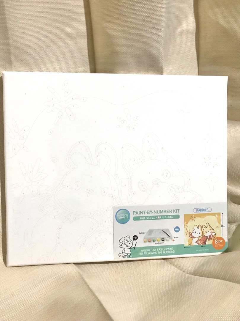 KKV Paint by Number Kit, Buku & Alat Tulis, Alat Tulis di Carousell
