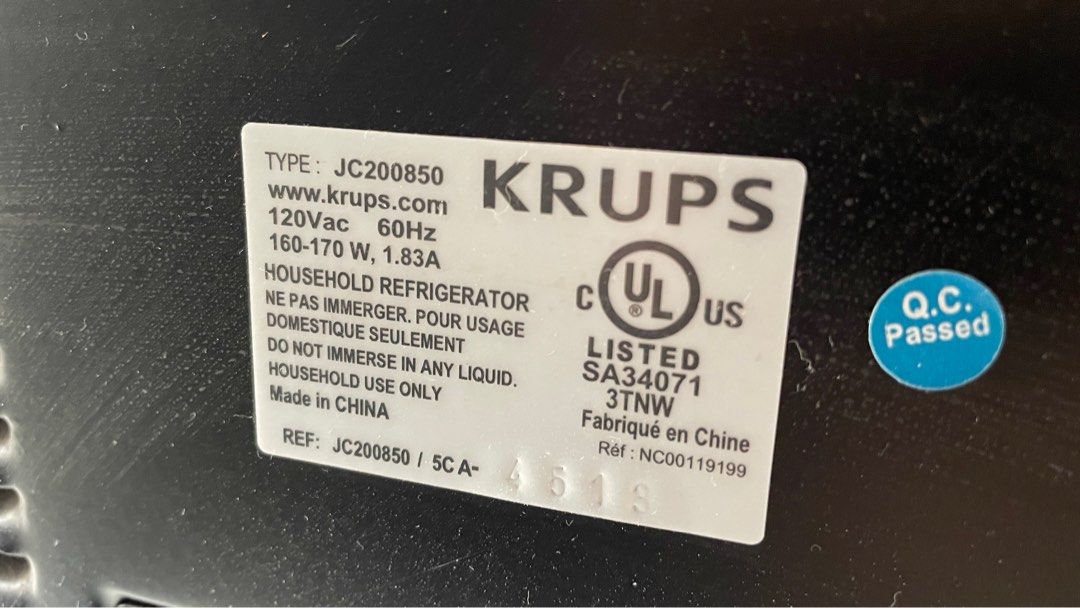 Krups Wine Dispenser, TV & Home Appliances, Kitchen Appliances, Wine