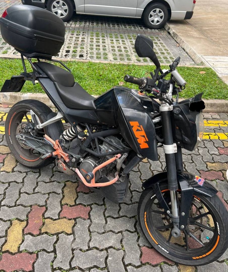 KTM Duke 200 bike rental Commercial rent streetbike motorbike rent Class 2B KTM