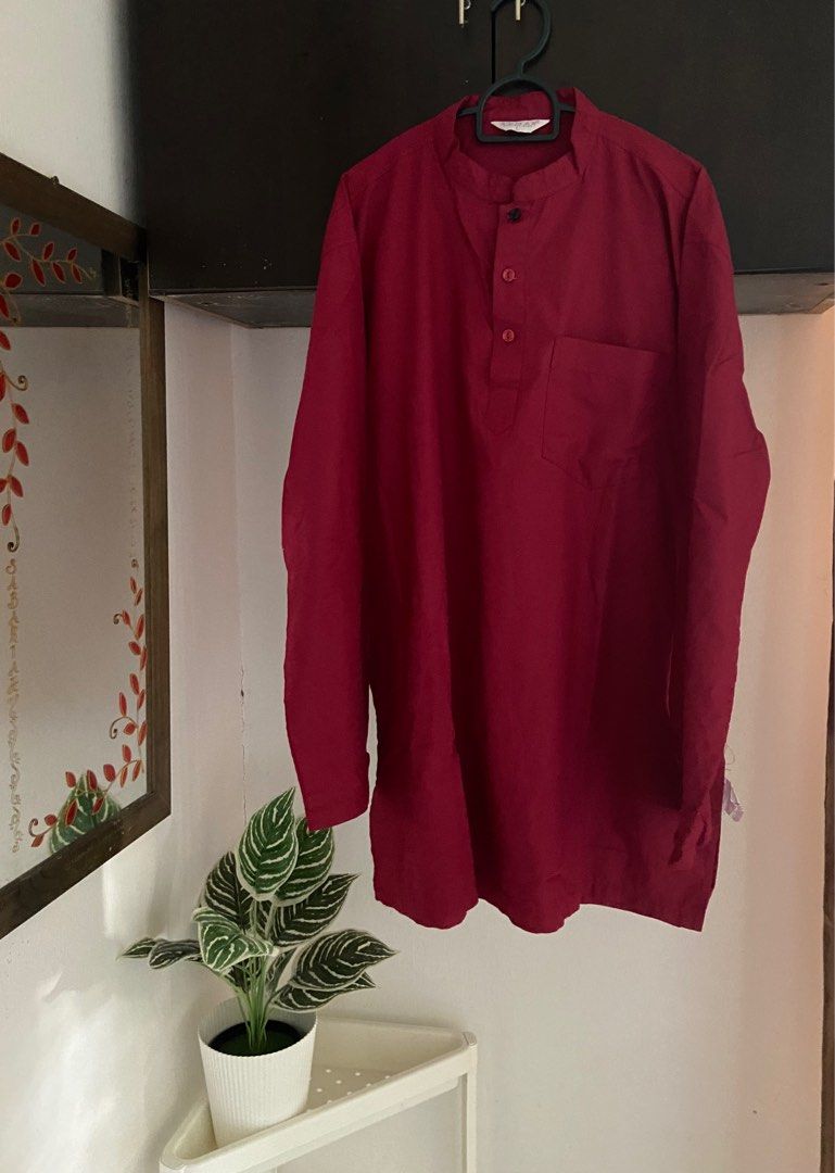 Kurta Almas Men s Fashion Muslim Wear Tops on Carousell