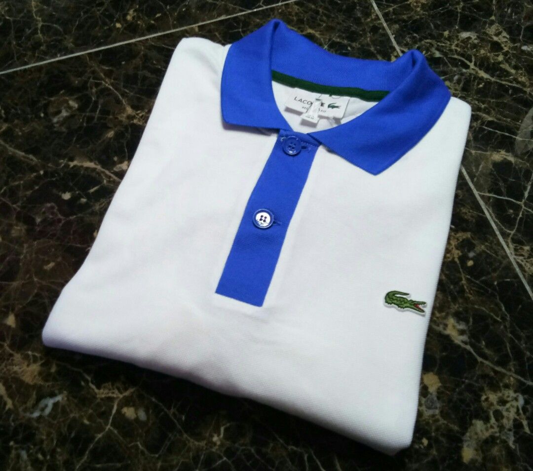Lacoste multicolor polo sales