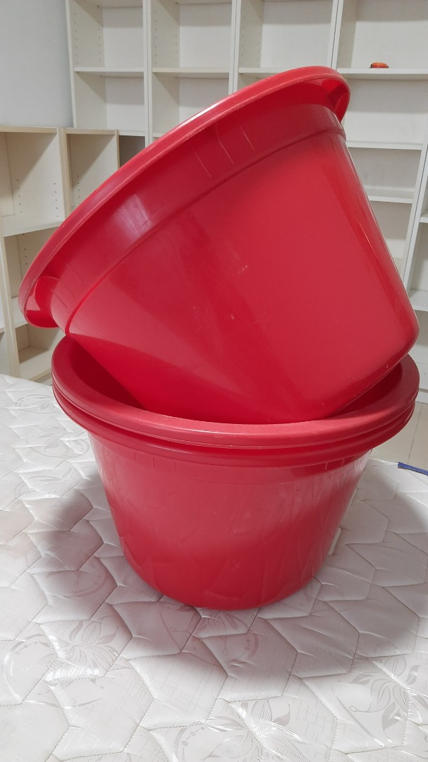 Large Plastic Tubs, Furniture & Home Living, Home Improvement