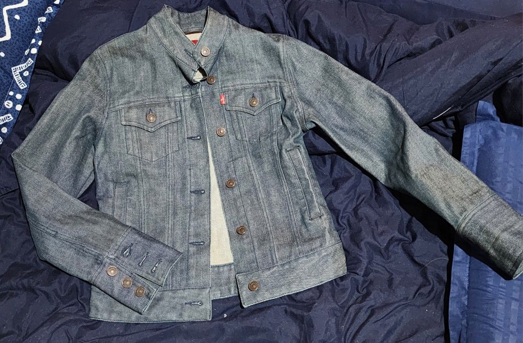 Levi's easy rider denim jacket hot sale