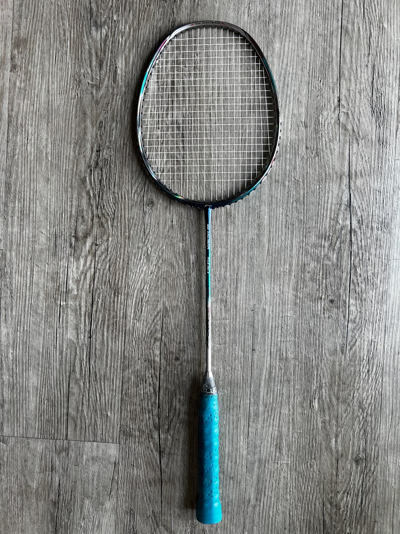 Lining Blue Racket Lining 3D Calibar 500 badminton racket, Sports Equipment, Sports ...