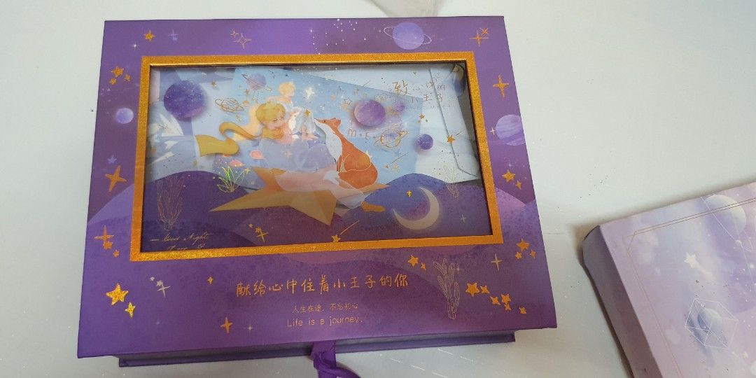 Little Prince Diary set (Category: Stationery & School Supplies) located in Quezon City. Submitted by lynette1977 (Listing ID 1225610201, Image 2). Description: never used. this is super pretty esp. for those who love the little prince.