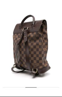 Date Code & Stamp] Louis Vuitton Soho Backpack Damier Ebene Canvas
