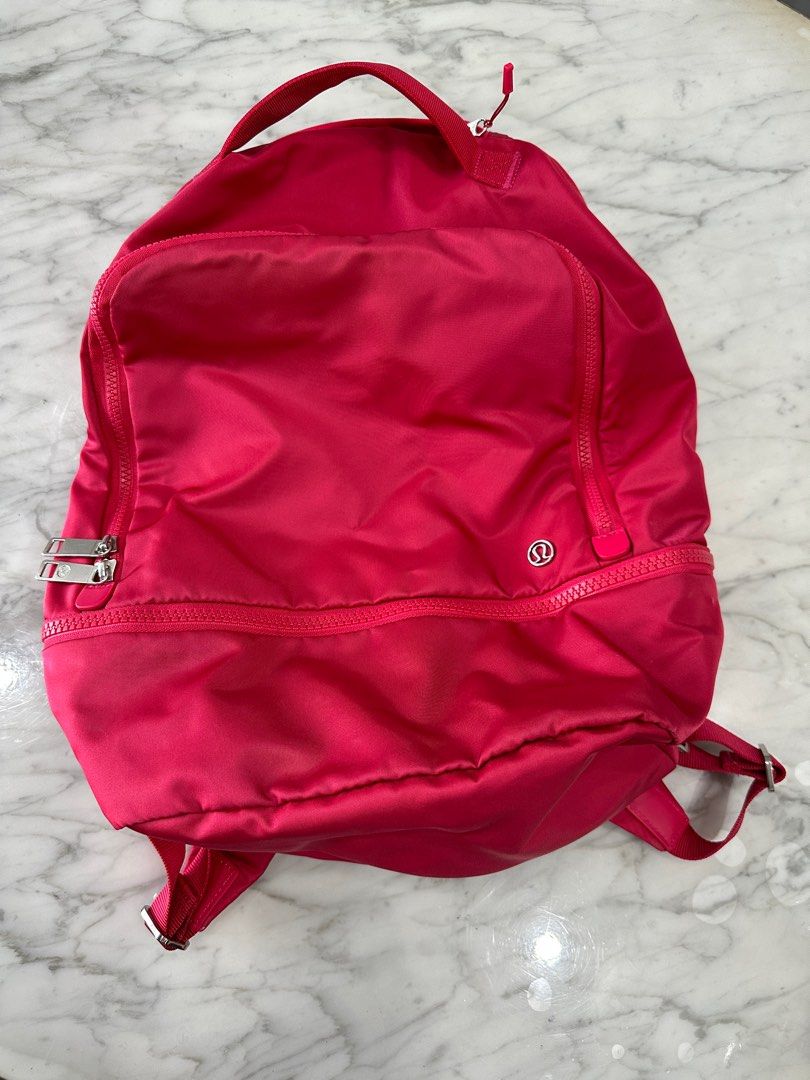 Lululemon Backpack Pink, Women's Fashion, Bags & Wallets, Backpacks on