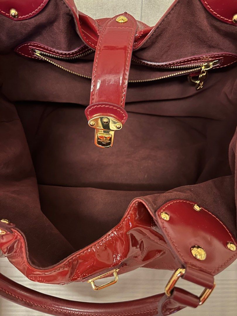 Limited edition, Louis Vuitton, red patent backpack – IndigoStyle Vintage