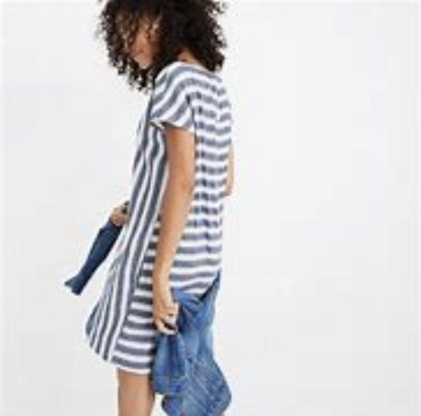 Madewell striped linen/ cotton dress, Women's Fashion, Dresses & Sets, Dresses on Carousell Madewell striped linen/ cotton dress, Women's Fashion, Dresses & Sets, Dresses on Carousell