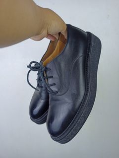 MAISON MARGIELA - LINE 22 LACE-UP LEATHER CREEPER SHOES