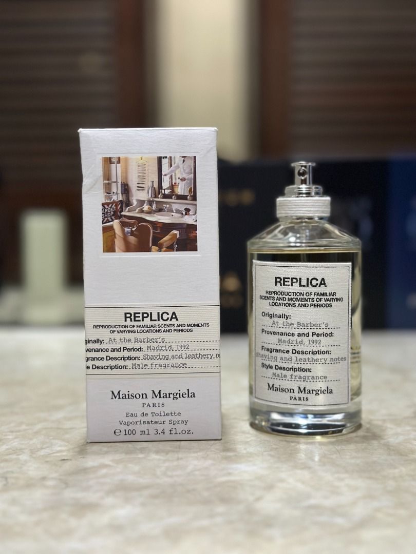 Maison margiela replica 2025 at the barbers