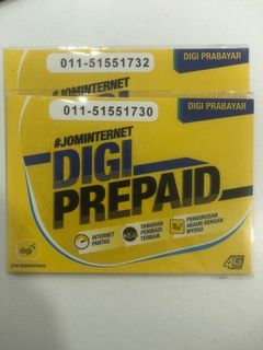Malaysia Couple number Digi For Sales!