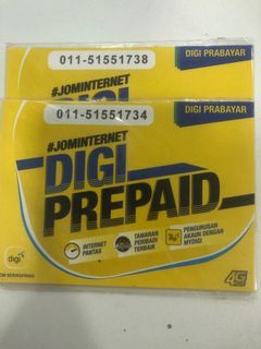 Malaysia Digi Super VIP couple number for Sales!