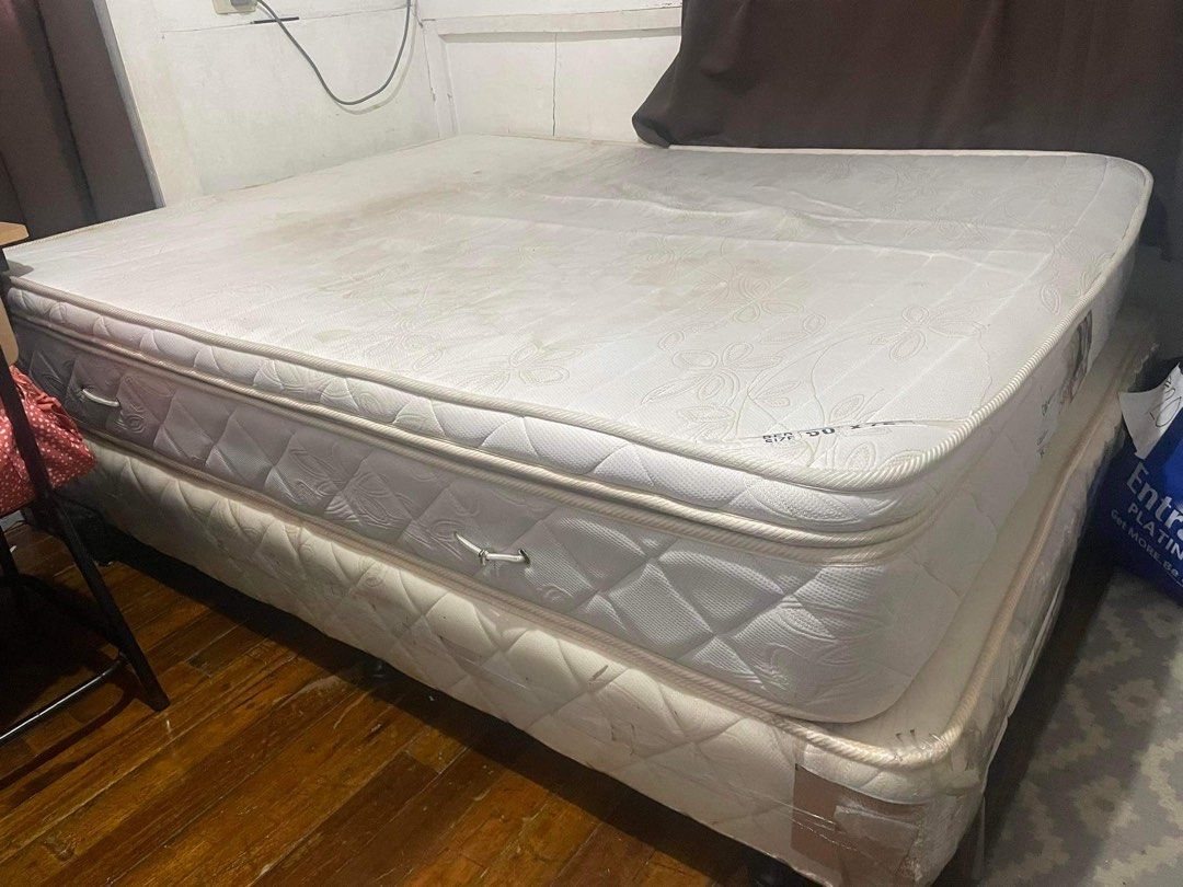 Mandaue Foam Chiropractic Gala Bed Mattress and Box on Carousell