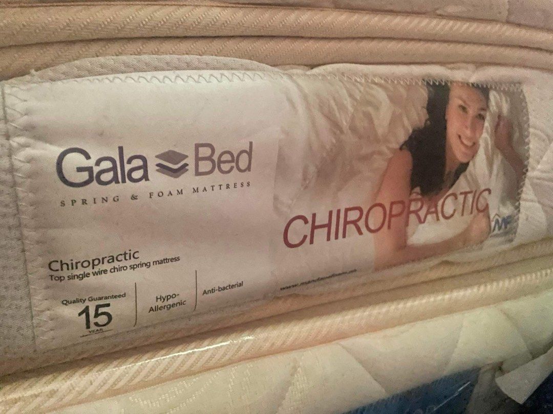 Mandaue Foam Chiropractic Gala Bed Mattress and Box on Carousell