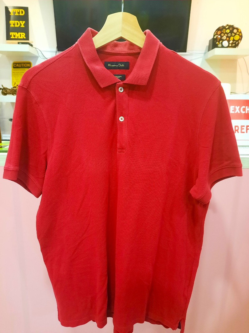 massimo dutti knit polo