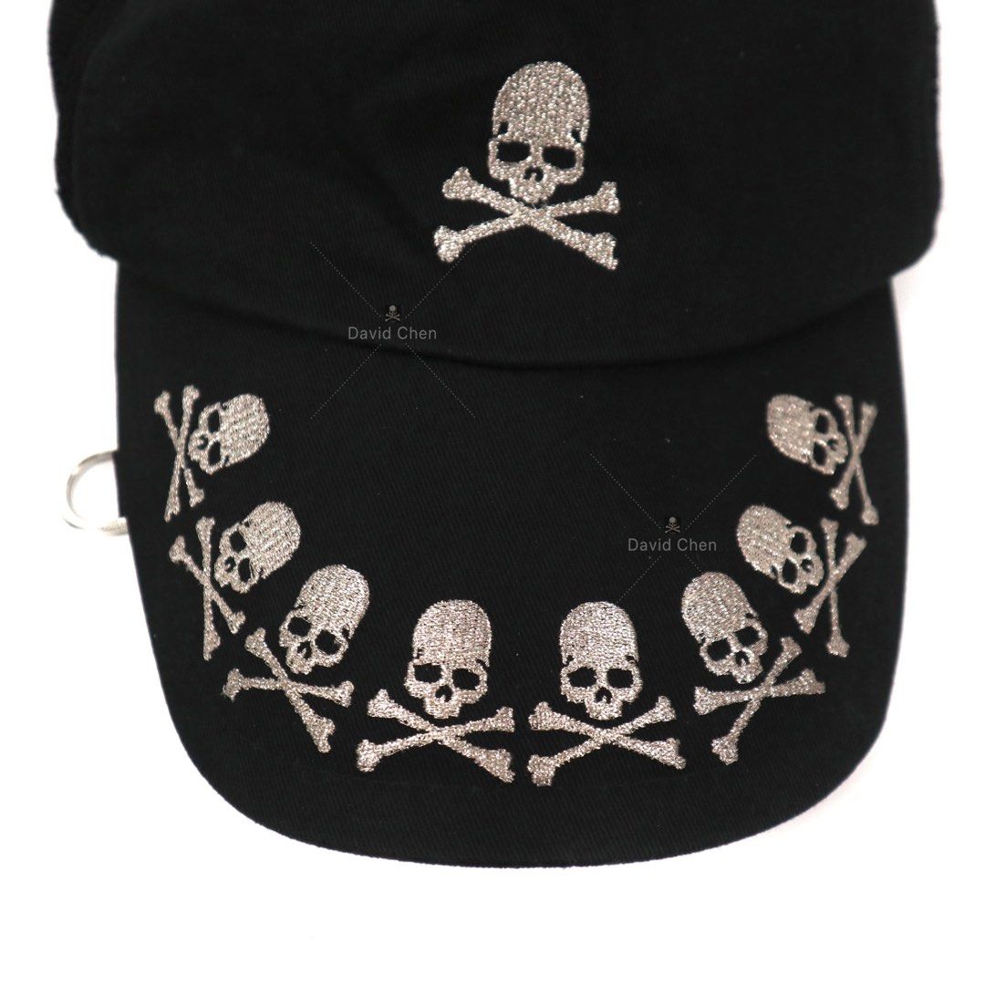 Mastermind Japan MMJ x Theater 8 Cap 黑色Cap帽金線刺繡logo