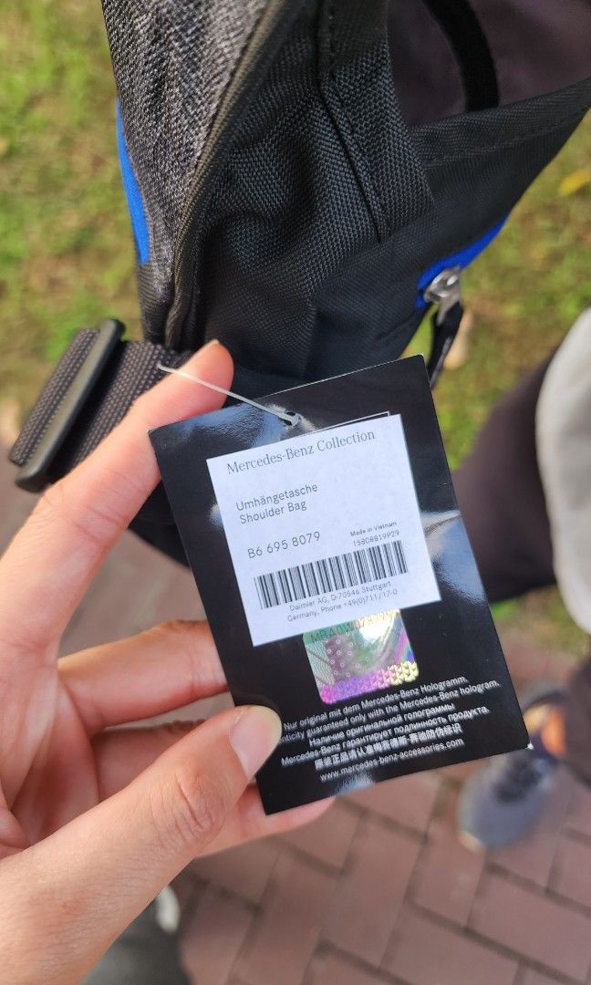 MercedesBenz Genuine Shoulder Bag, Men's Fashion, Bags, Sling Bags on